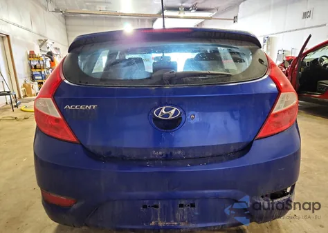 2013 Hyundai Accent Gls z USA, uszkodzony, nr VIN KMHCU5AE3DU084978